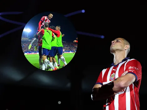 Chicharito y su emotiva reacción tras victoria de Chivas contra el San Luis