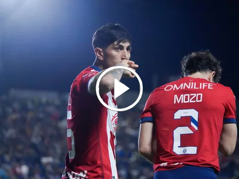 Chivas derrotó al San Luis gracias al Pocho Guzmán