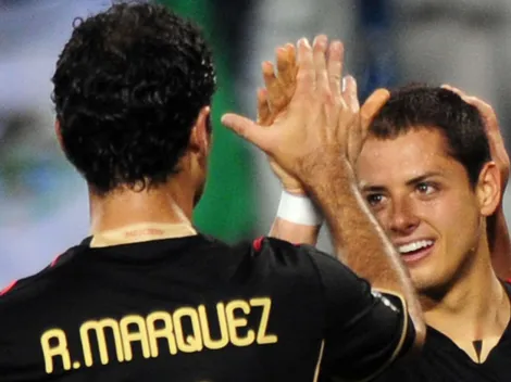 Rafa Márquez elogió a Chicharito tras volver a Chivas
