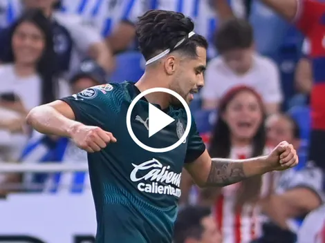 Golazo de Marín para el 2-0 de Chivas ante Rayados