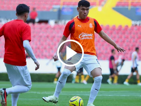 Luis Gabriel Rey reaccionó así a su debut con Chivas