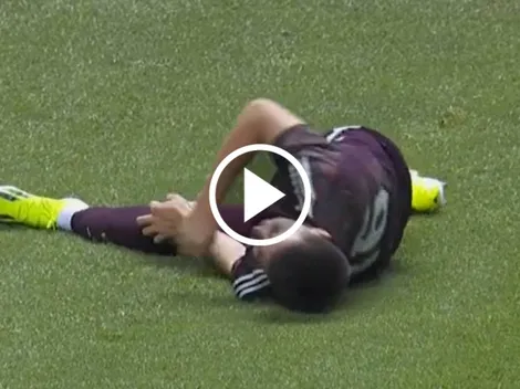 VIDEO: Mateo Chávez se llevó un susto en México vs. Argentina