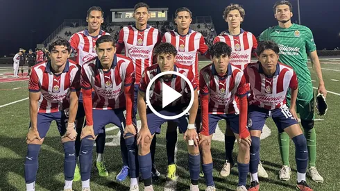 Esta fue la alineación con que Chivas Sub23 ganó en Tennessee