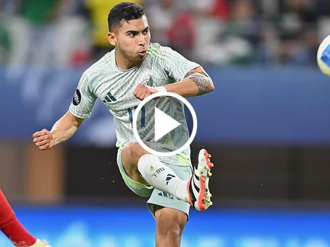 Video del golazo de Orbelín Pineda en la goleada de México