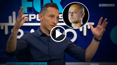 Andrés Guardado ni quiso compararse con Chicharito Hernández y se deshizo en elogios con el delantero de Chivas