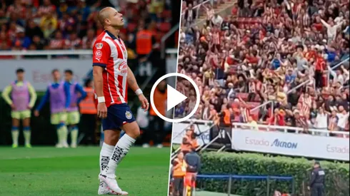 Un aficionado de Chivas sufrió una terrible caída desde la tribuna y que se hizo viral en redes