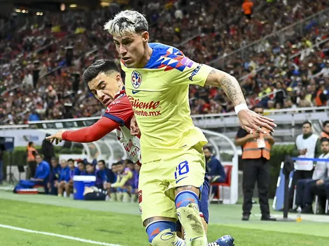 Así fue el cruce de Chicote Calderón con sus excompañeros en Chivas vs. América