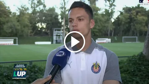 Óscar Whalley reveló cómo vivió esta breve semana previa al Clásico de México