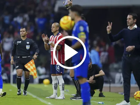 El recibimiento emotivo a Chicharito en el Estadio Azteca