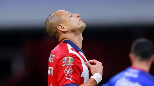 Chicharito no quiso hablar tras la derrota.