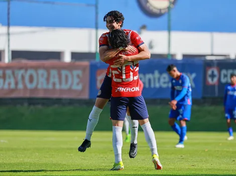 Cantera de Chivas se impuso sobre Cruz Azul