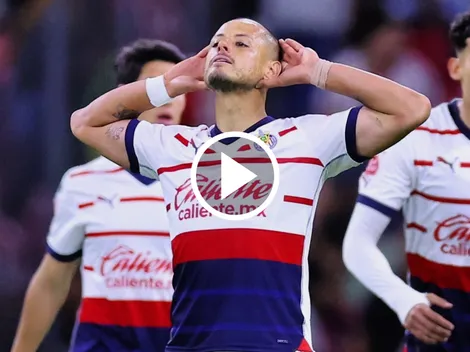 Chicharito replicó una critica por su festejo en el Estadio Jalisco