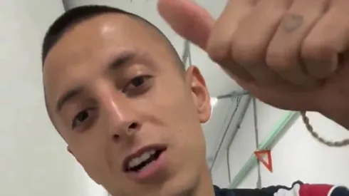 Piojo Alvarado grabó mensaje para aficionados.