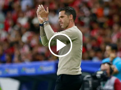 La reacción de Gago tras el golazo del Piojo