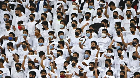 Chivas jugó sin grupos de animación el Clásico Nacional del Clausura 2022 y ocupó sus espacios con invitados especiales