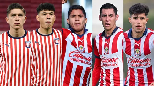 Los defensores centrales que tiene Chivas en Fuerzas Básicas.