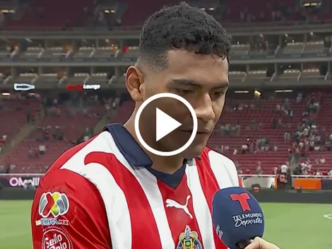 La reacción de Gilberto Sepúlveda a su gol contra Gallos