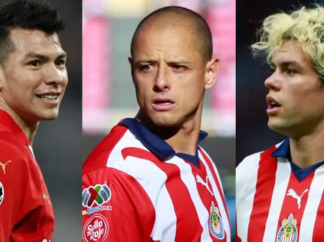 La alineación de Chivas en caso de fichar a Chucky Lozano