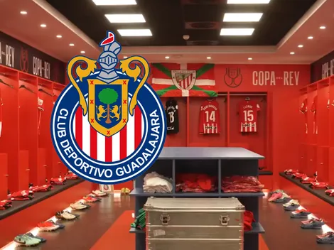 Qué hacía una playera de Chivas en el vestidor del Bilbao