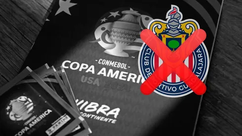 Dos jugadores de Chivas borrados del album de la Copa América 2024.