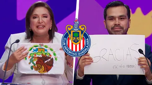 La afición de Chivas revivió varios tweets de los candidatos presidenciales en pleno debate