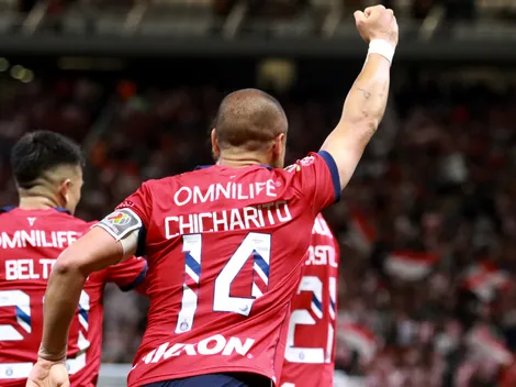 Las felicitaciones para Chicharito Hernández