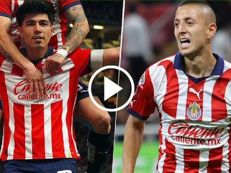 Los golazos de Erick Gutiérrez y el Piojo Alvarado para que Chivas golee