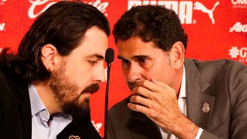 Amaury Vergara recibió mensaje de Fernando Hierro.