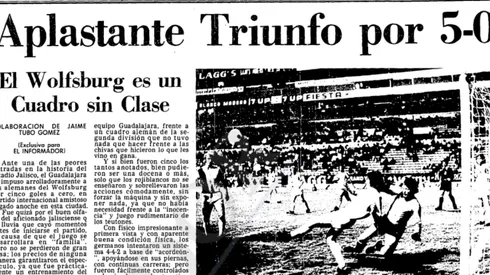 El día en que Chivas aplastó al Wolfsburgo.