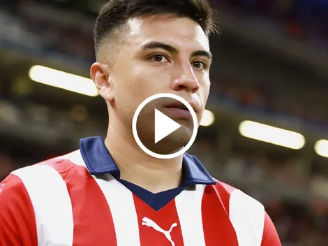 Video del balonazo del Nene Beltrán a personal de seguridad de Chivas