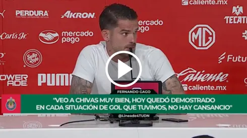 La molestia de Fernando Gago en conferencia de prensa.