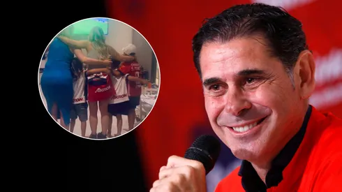 Familia de Hierro celebró clasificación de Chivas.