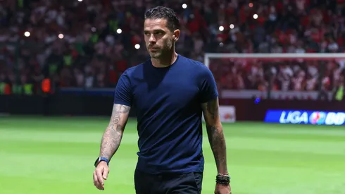 Fernando Gago durante el juego en Toluca.