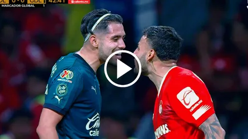 Picante cruce entre Alexis Vega y Ricardo Marín.