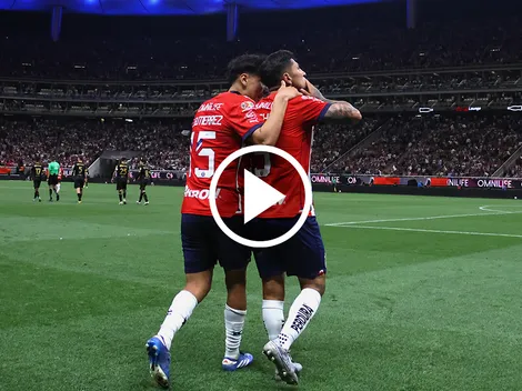 Víctor Guzmán y el festejo que no se vio en TV