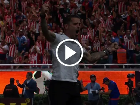 Así fue el épico festejo de Gago