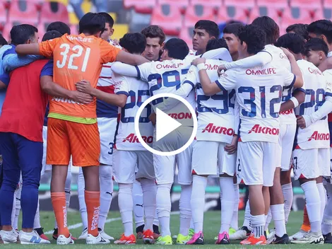 Chivas Sub16 coronó así el Clausura 2024 en el Estadio Jalisco