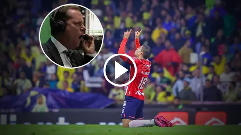 Afición de Chivas rememoró los mejores goles rojiblancos en la voz de Paco Villa