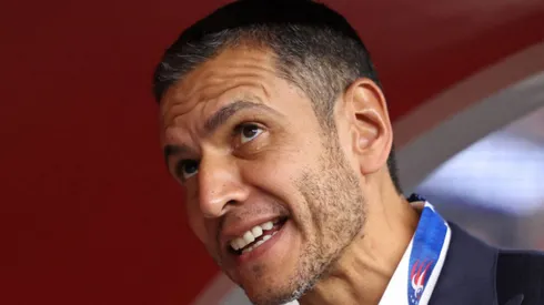 Jaime Lozano en un juego de Copa América.