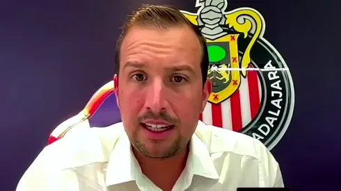 Fran Pérez apareció en representación de Chivas para reaccionar a la regla de menores