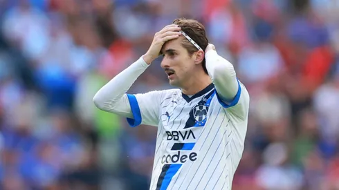 Jordi Cortizo en un juego de Rayados.