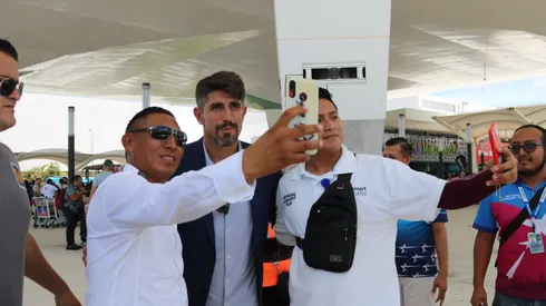 Paunovic llegó a la concentración de Tigres.