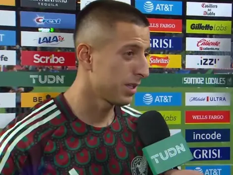 La reacción de Roberto Alvarado a la goleada sufrida por México