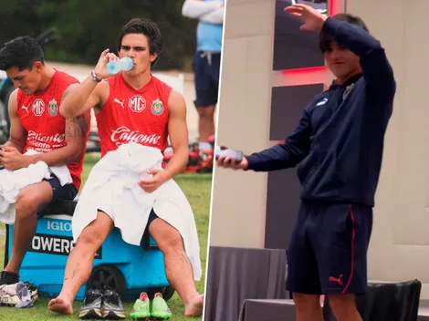 La novatada que pagó Bruce El-mesmari ante todo Chivas