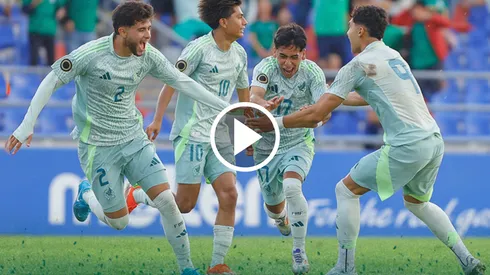 Francisco Méndez y Yael Padilla festejaron el gol del empate mexicano