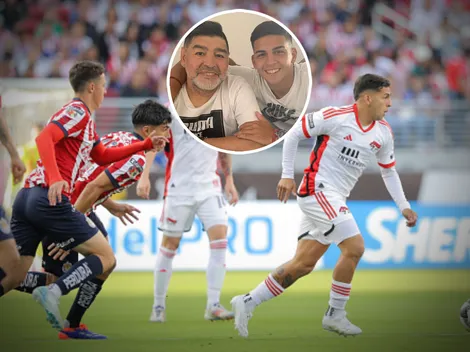 Lo que dijo el sobrino de Maradona tras enfrentar a Chivas