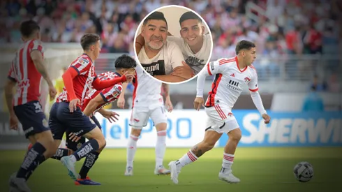 El mediocampista argentino platicó de su primer partido frente a Chivas