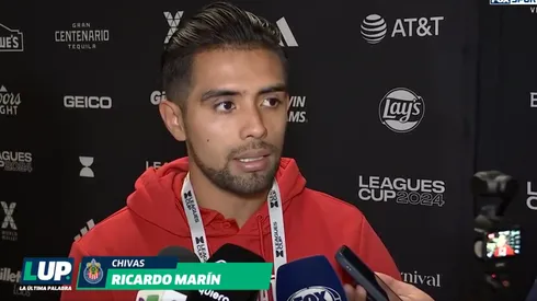 Ricardo Marín lanzó una autocritica en Chivas tras el sufrido empate con San Jose Earthquakes