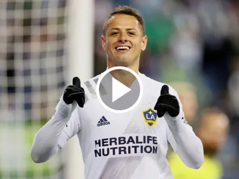 A Chicharito le va bien ante San José Earthquakes