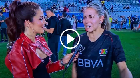 Alicia Cervantes platicó con la transmisión oficial de Apple TV